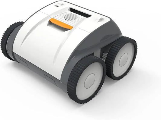 Basen ogrodowy, 8x4 m, 8800 Mah, 220 V, Bestway Ruby Autonomiczny robot basenowy, czyszczenie dna i ścian