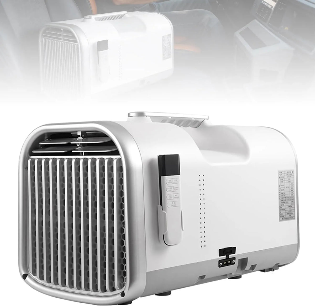 VUNHEX klimatyzator przenośny, Klimatyzator V1-Pro, Przenośne, Chłodzenie W 3, Klimatyzator Mobile Compact 4400 / 5100 Btu Zintegrowane osuszacz, Pojazdy, Dla namiotów