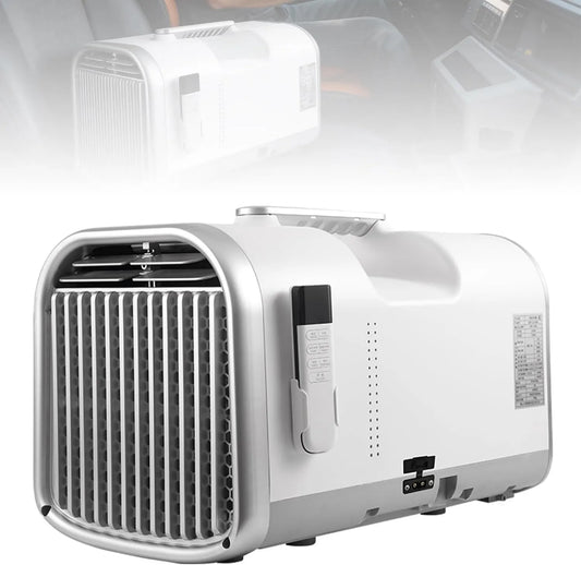 VUNHEX klimatyzator przenośny, Klimatyzator V1-Pro, Przenośne, Chłodzenie W 3, Klimatyzator Mobile Compact 4400 / 5100 Btu Zintegrowane osuszacz, Pojazdy, Dla namiotów