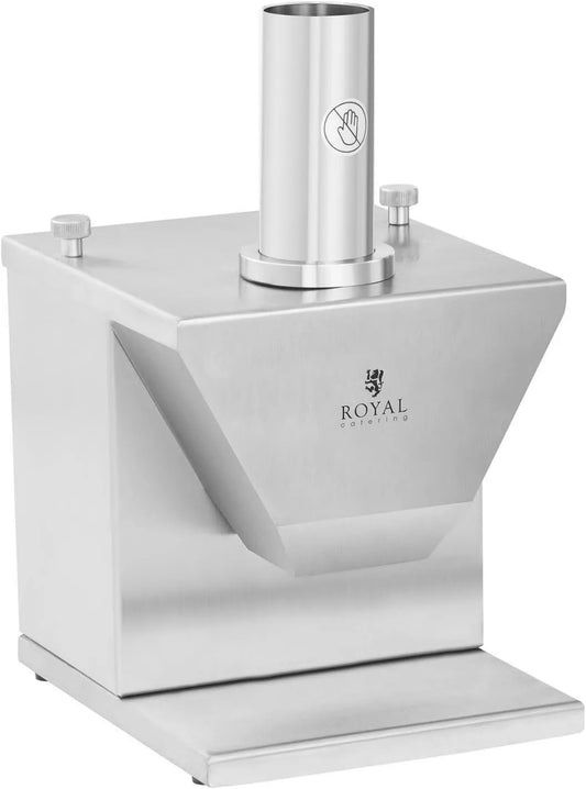 Royal Catering maszynka do mięsa, Stal nierdzewna Podwójne ostrze, Grubość cięcia 5- 35 mm, Królewska kuchnia elektryczna Kiełbasy 105 W / 230 V