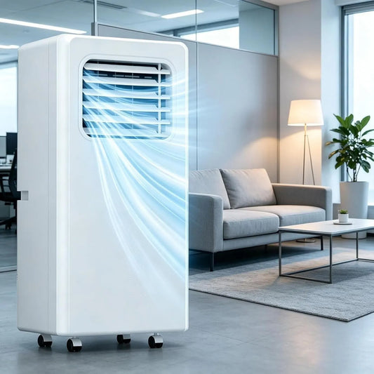 ZJHHRZ klimatyzator przenośny, Klimatyzator, Przenośna klimatyzator 12000 BTU do pokoju do 30 m², 30 m