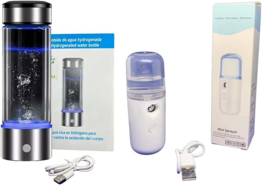 2VABU, Maszyna do wody, Generator, Butelka, Przenośne, 450 ml