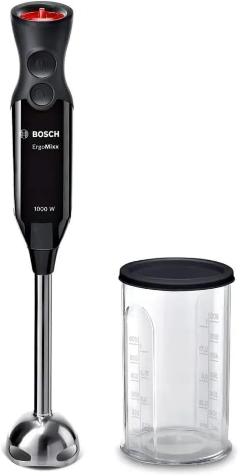 Bosch blender ręczny, MS6CB6110 Hausgeräte Batidora by Mano ErgoMixx 1000 W con regular + vaso