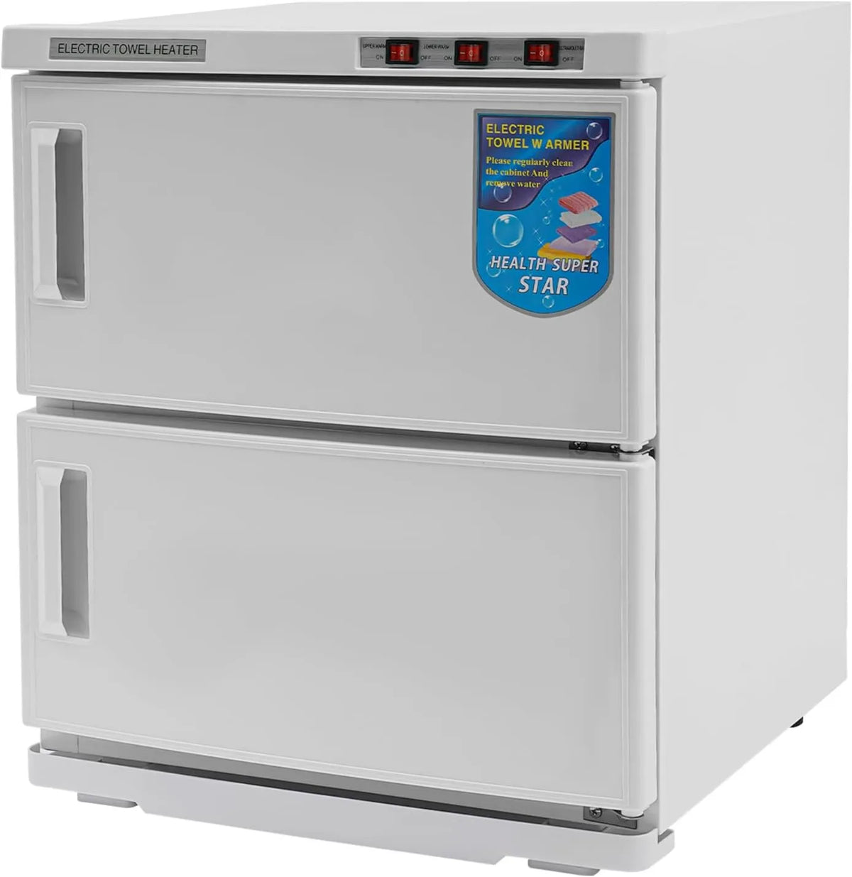 DCSYOG, Elektryczny grzejnik, 412 W, 220 V, efekt 3D, dekoracja salonu, stal nierdzewna, biały, pojemność 11 galonów, 2 poziomów