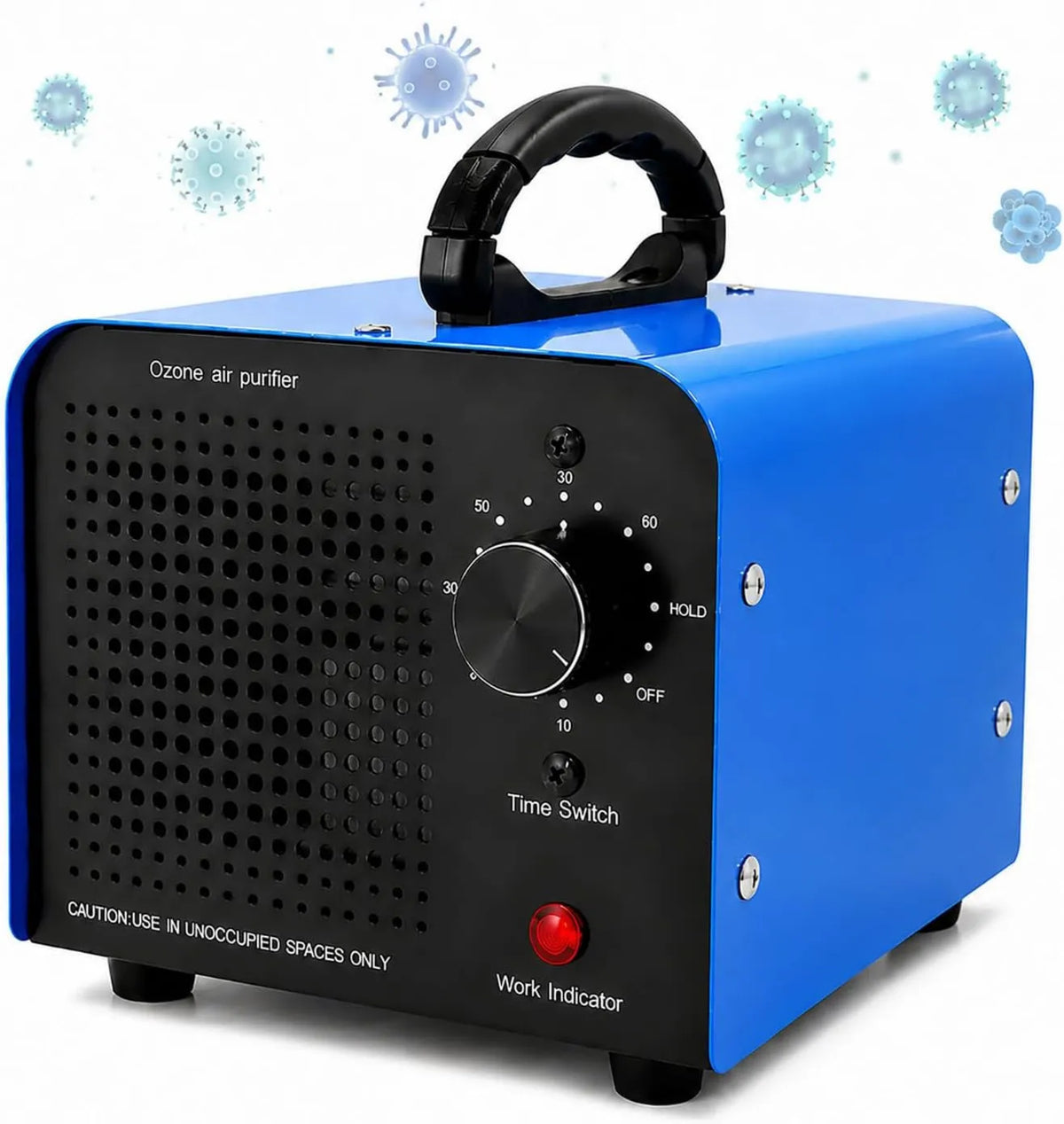 DUMIPME oczyszczacz powietrza, Generator, Przenośny, Ozone Generator & Oczyszczacz, minutnik, Strona główna